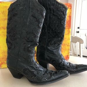 Black Corral cowboy boots